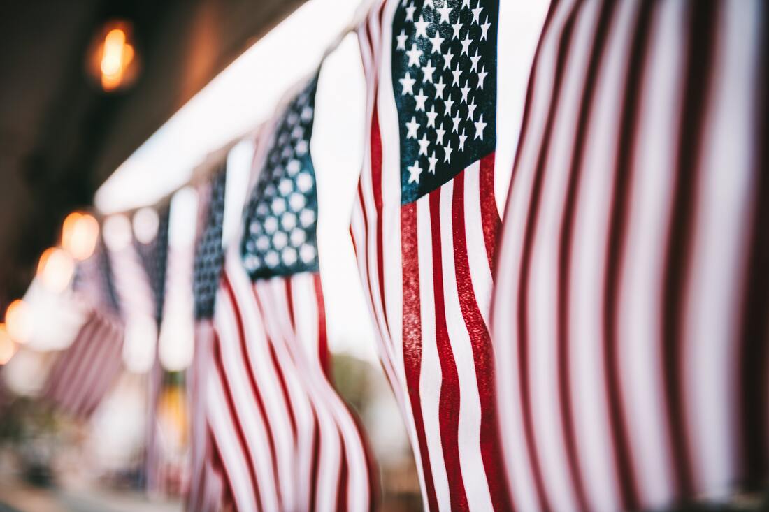 american-flags-hanging-in-honor-of-memorial-day-2022
