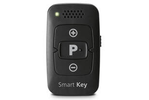 black key remote for hearing aids