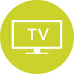 pear_green_icon_with_TV_in_white_to_stream_through_hearing_aids_available_in_neffsville