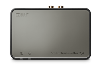 rectangular grey box smart transmitter 2.4 for hearing aids