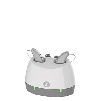 where to buy small white and grey pure charger for rechargeable bte hearing aids near bird in hand